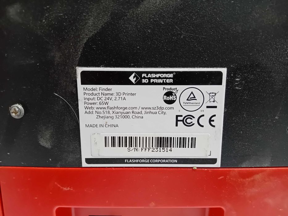 3D принтер - Flashforge 65 W