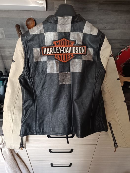 Чисто ново кожено дамско яке Harley Davidson, размер М