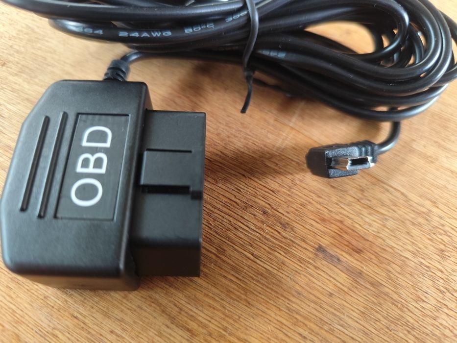 ОБД захранване, 5v 3A . Мини USB Кабел за  видеорегистратор
