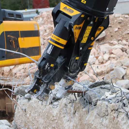Pulverizator de bton pentru demolari MB-PT1150 pt utilaje 12-19 ton