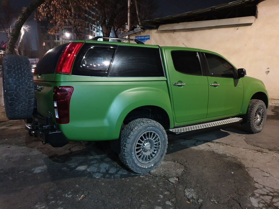 РИФ Силовой бампер, фаркоп, силовые пороги на Исузу D-MAX