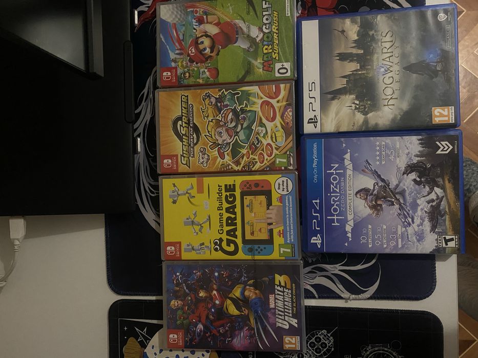 Игры для Nintendo switch и Playstation