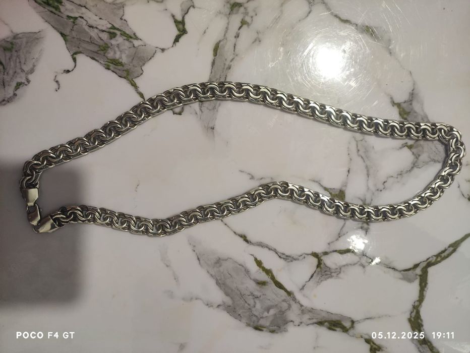 Срочно продам Серебряный цепь трос!!!