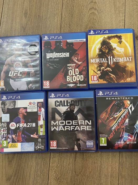 PS4, controller, jocuri