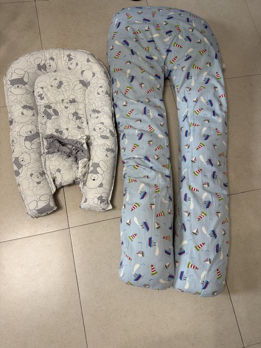 Отдам даром подушку для беременных и кокон