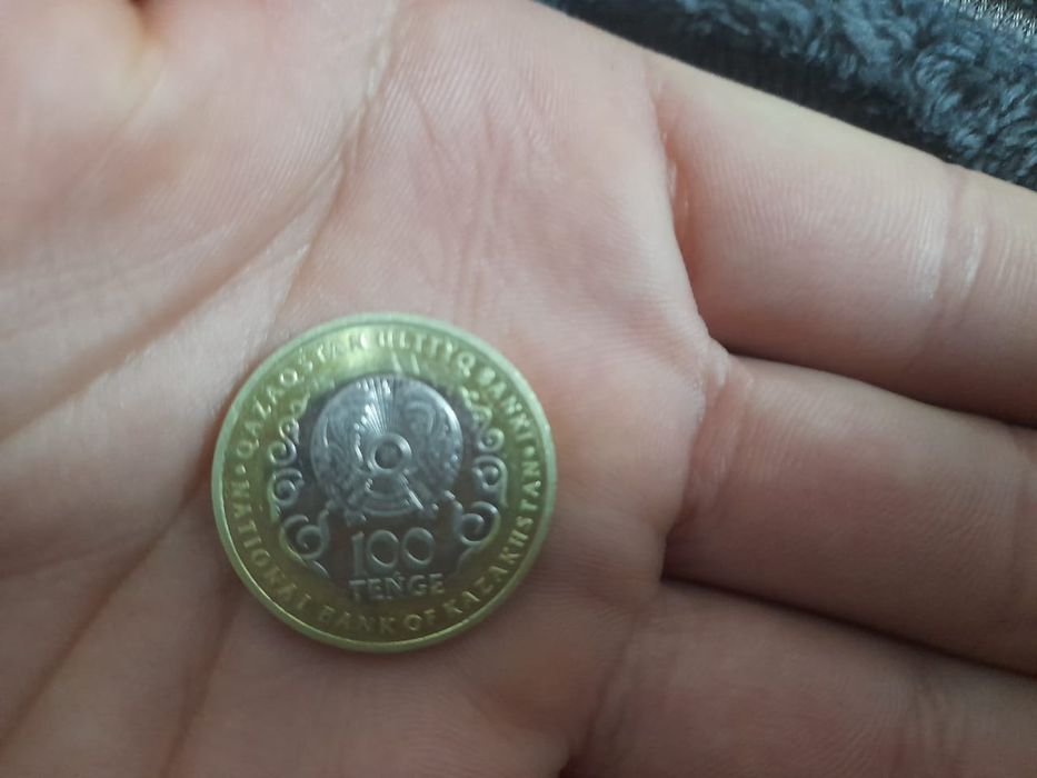 Колекционная монета наминалом 100тг