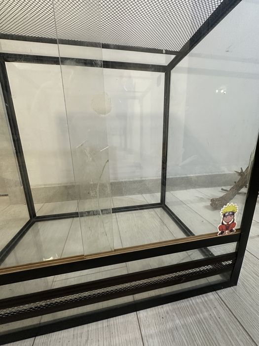 Террариум в хорошем состоянии