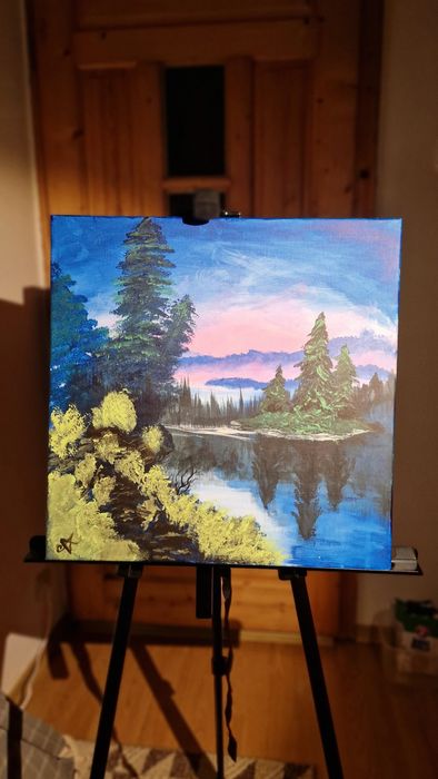 Tablou peisaj natural acrylic