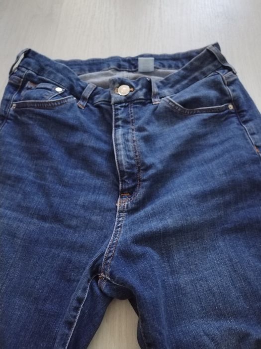 Дамски дънков пантолон! Размер-М-Л