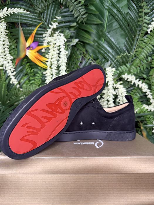 Christian Louboutin Low Black Spikes