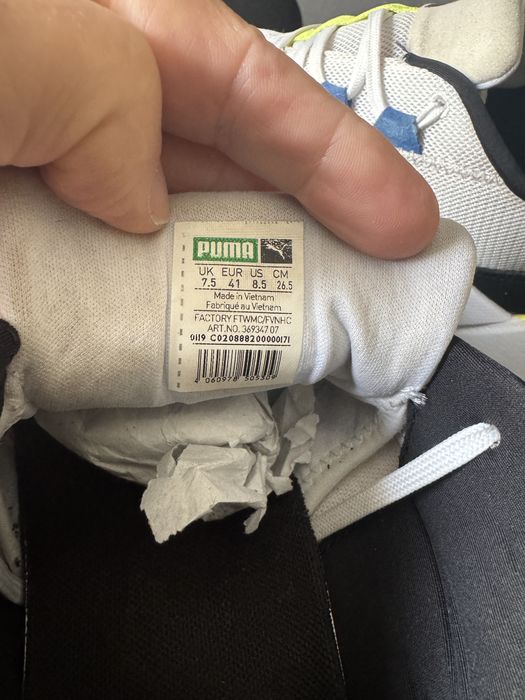 Оригинални мъжки маратонки Puma Zeta Suede