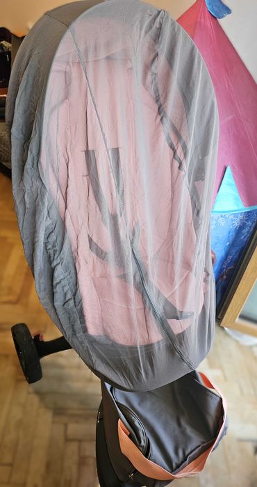 Детска количка Stokke XPLORY Koral 0-6м и кош 6м+ с допълнителни сетове и Столче за кола