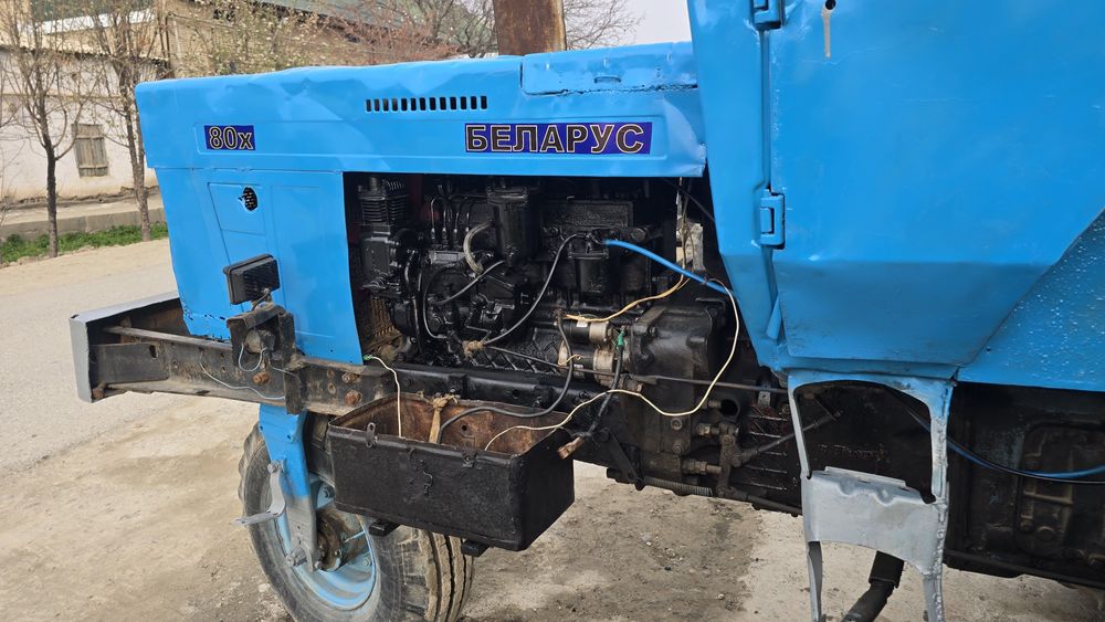 Mtz 80x sastayanasi zor ishlab turgan texnika