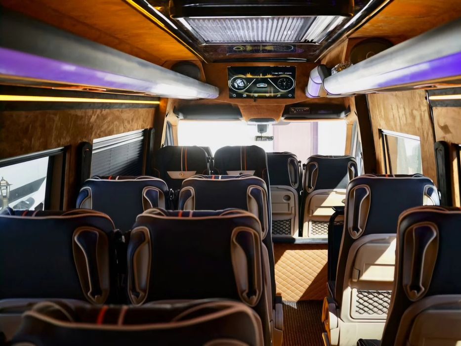 O‘zbekiston bo‘ylab yuqori darajadagi transport xizmati Mercedes Sprin