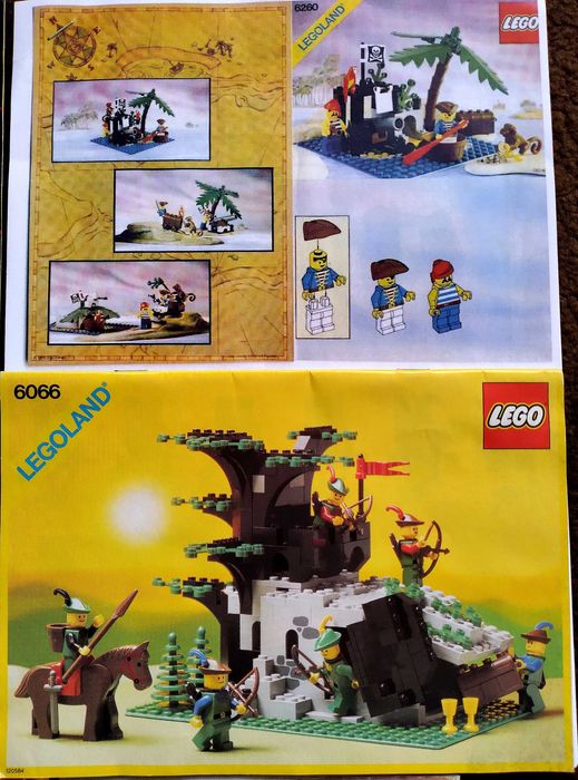 Legoland/Pirates/Castle/Paradisa/City - инструкции