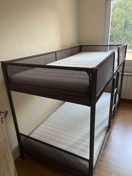 Метално двуетажно легло TUFFING - ИКЕА