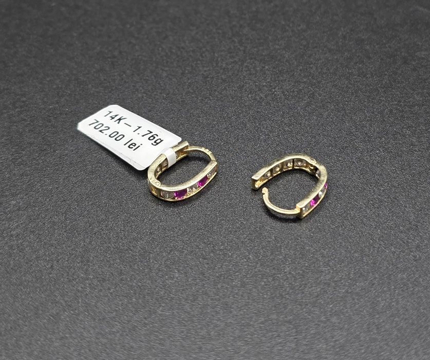 Cercei aur 14k 1.76gr