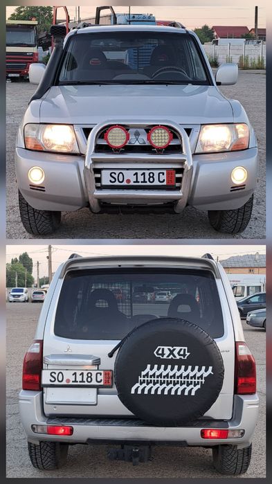 Mitsubishi Pajero MK3 3.2 DIESEL 4X4 REDUCTOR mic/MARE BLOCABIL an 2004 AUTOUTILITARĂ  impozit 500 lei