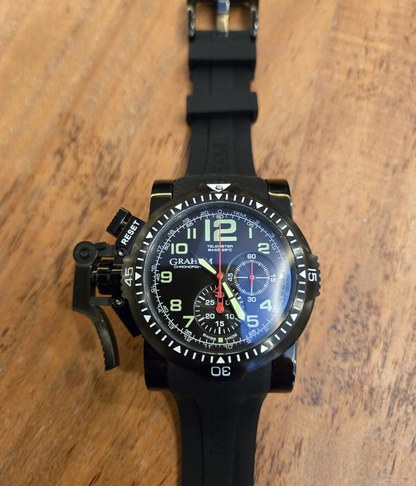 Graham black chrono