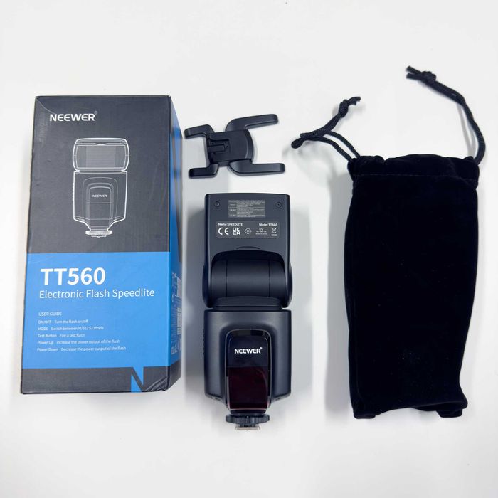 NEEWER TT560 Speedlite – Нова фотографска светкавица, Open Box