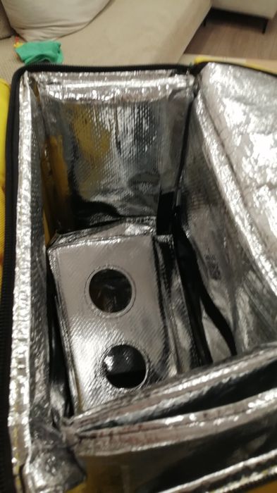 Glovo термосумка для доставки горячей еды