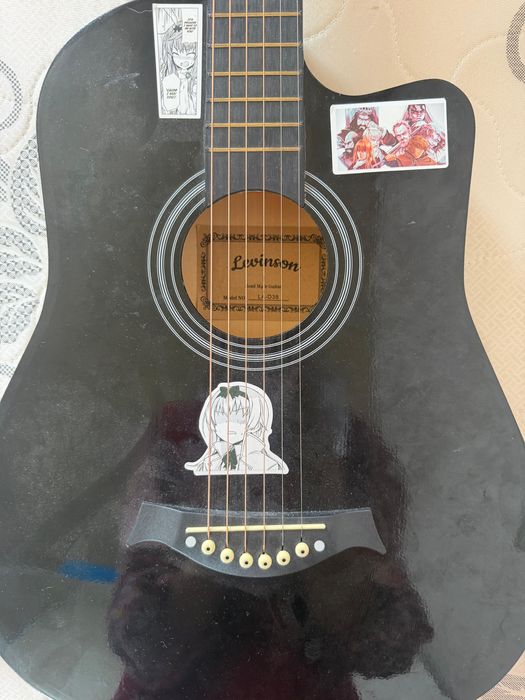 Гитара хечолымен