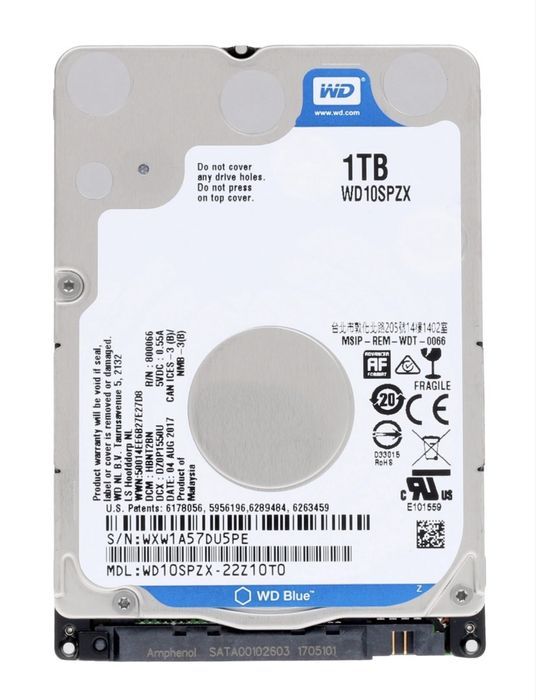 Продам жесткий диск HDD WDC 1TB