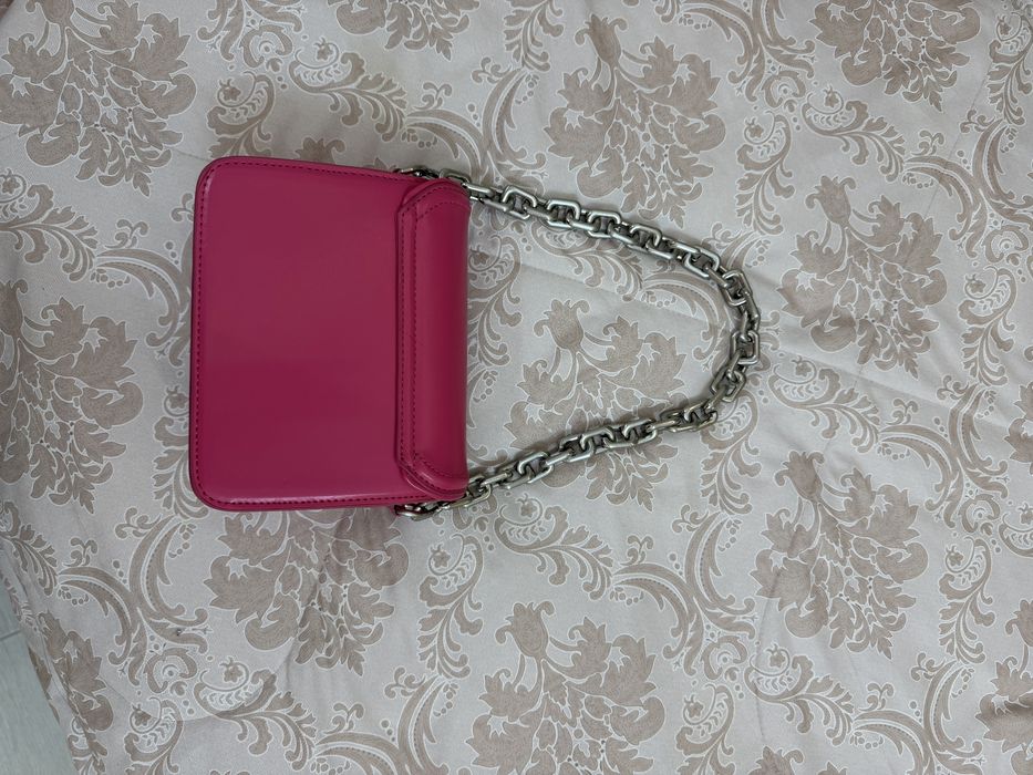 Розова чанта Зара