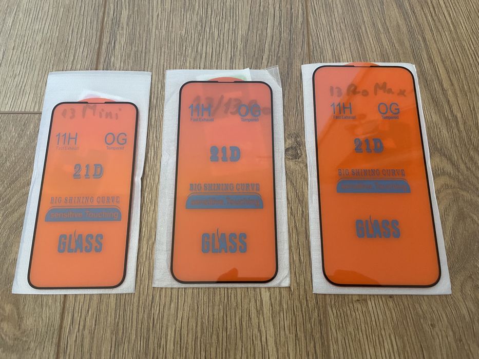 Vand folie de sticla fullscreen iphone 13,13 Pro Max,13min,12,14,15