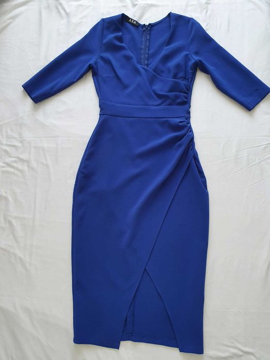 Rochie albastru cerneala, de seara,