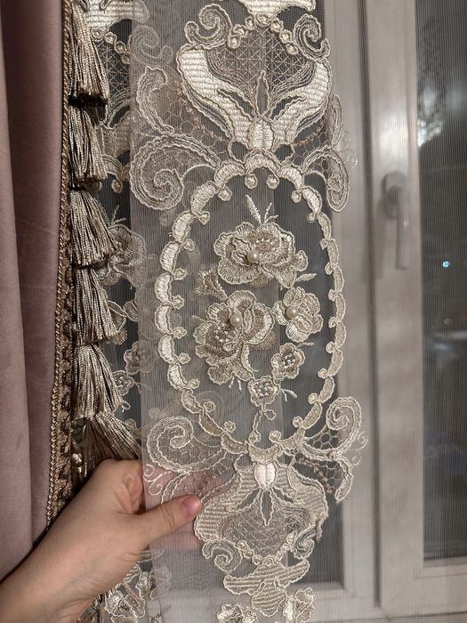Комплект штор и тюль