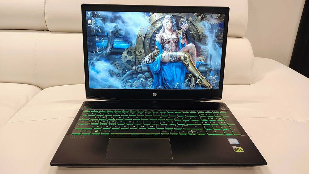 laptop gaming HP ,intel core i7-hexa core ,video nvidia , ram 16 gb