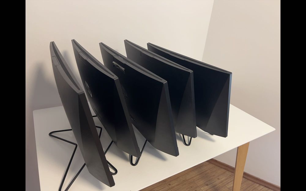 5 бр. HP 205 G4 24 All-in-One – Ryzen 3, 8GB RAM, 256GB SSD, 24”,