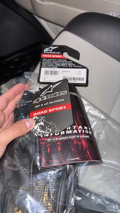 Мотоперчатки от Alpinestars