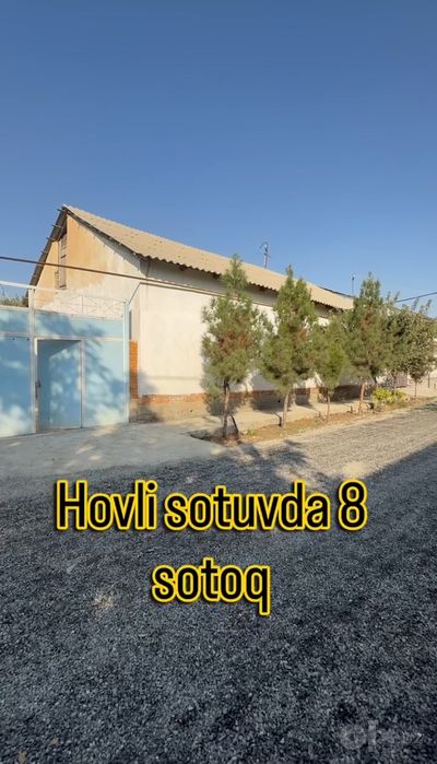 Hovli sotiladi 8 sotix