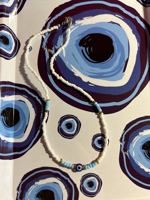 Герданчета от мъниста със синьо око