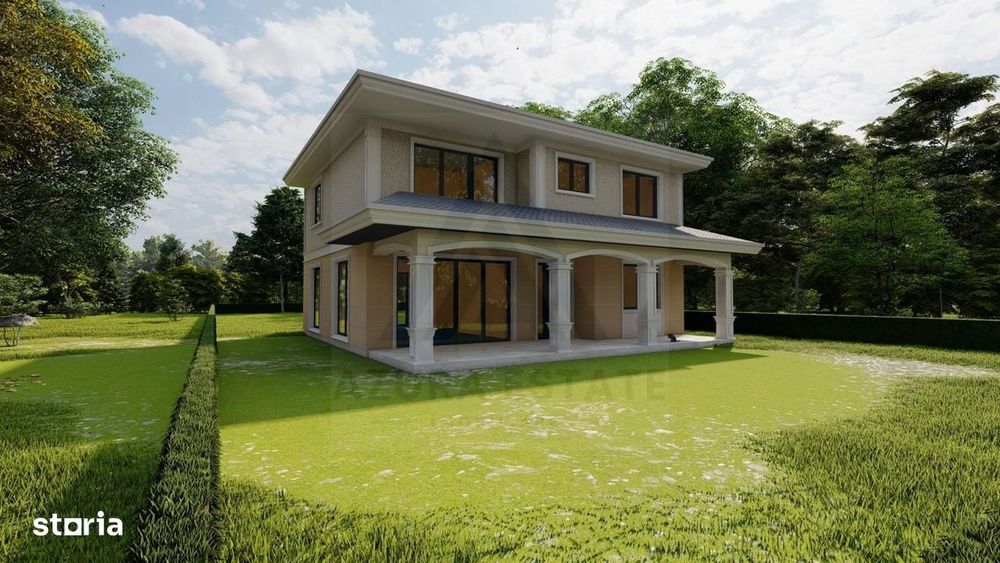 Casa individuala la rosu 146 mp utili P+1 si teren 760 mp in Turnisor