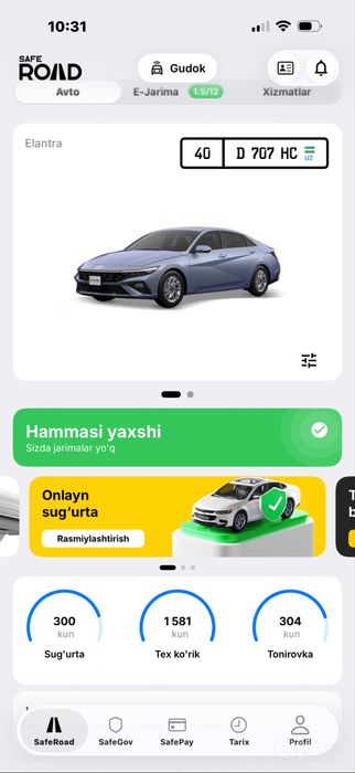 Hyundai elantra 2,0 Full