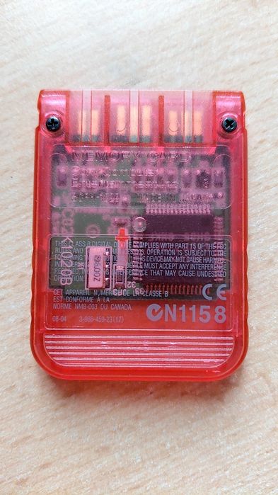 Memory Card Sony original PlayStation 1 – Made in Japan