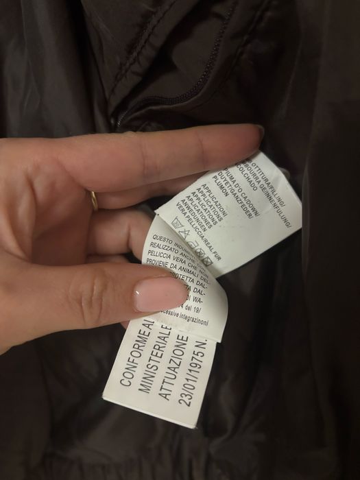 Geaca puf/pene si blana naturala - marimea S/36