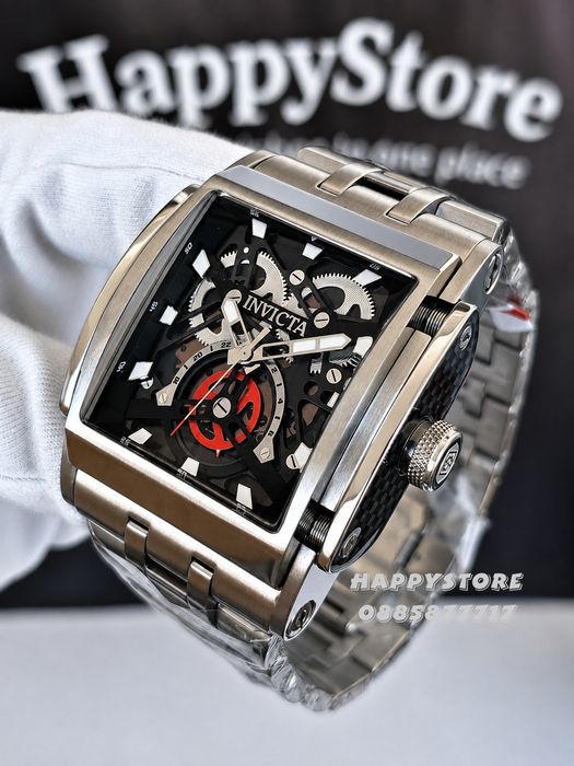 INVICTA Powertrain Gen 2 silver 47 mm, Инвикта нов мъжки часовник
