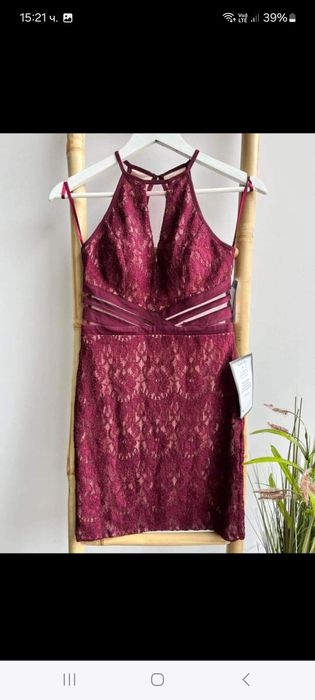 !НАМАЛЕНА! Страхотна рокля с/м (обличана веднъж)