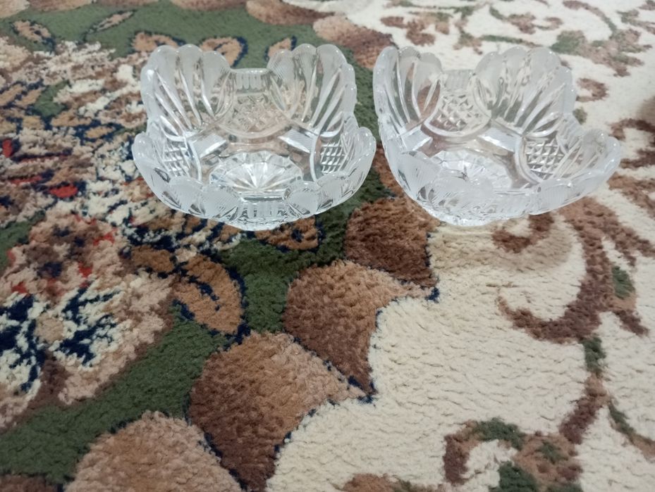 Хрусталь(рассиский)2шт