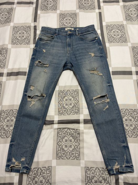 Blugi albastrii deschisi Pull&Bear