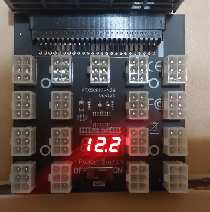 Kit Breakout Board + Sursa Server Dell 750W Platinum EPP 61.47A