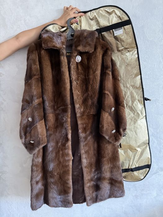 Норковая шуба 42 размер
