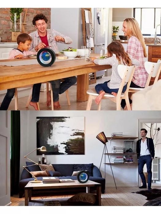 Левитирующий Глобус с подсветкой школьный ночник