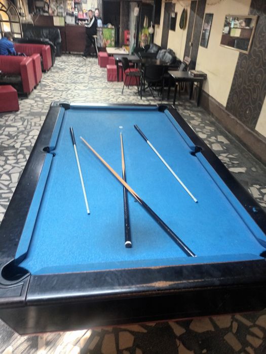 Masa biliard nr8 cu placa dintr-o bucata