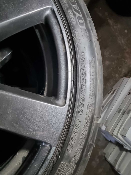 RFT Bridgestone Potenza RE070R 285/35ZRF20 + 255/40ZRF20 Nissan GTR