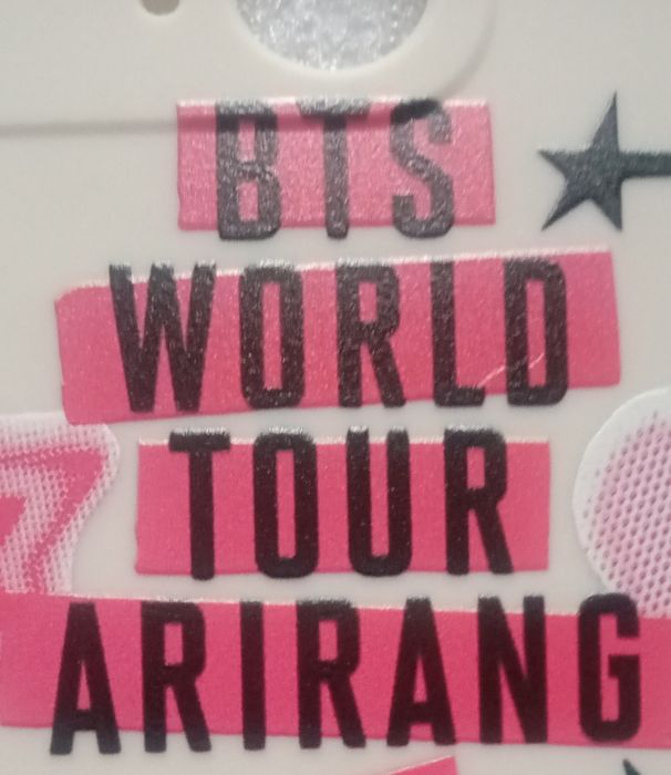 Redmi 10c чехол BTS world tour arirang